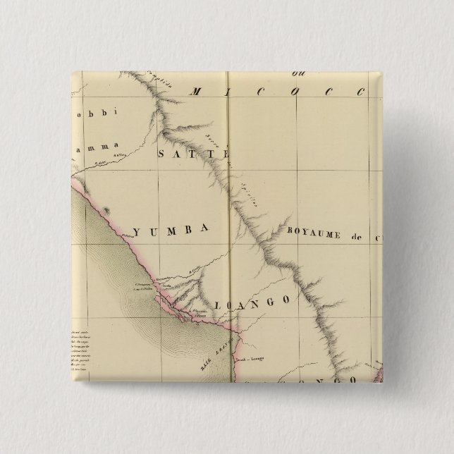 Gabun, Kongo 38 Button (Vorderseite)