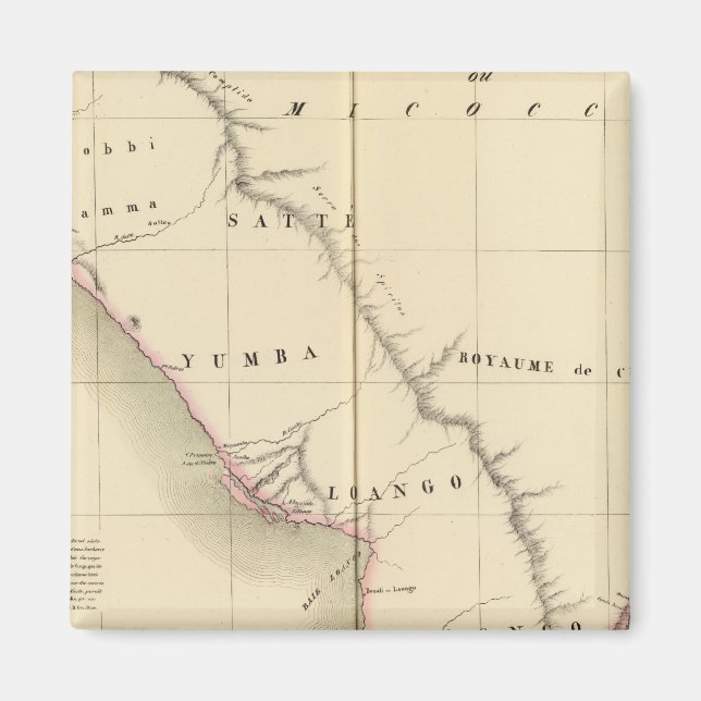 Gabun, Kongo 38 Magnet (Vorne)