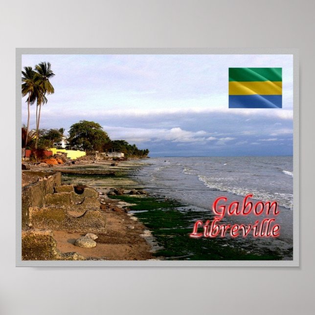 Gabun - Libreville - Poster (Vorne)
