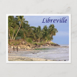 Gabun - Libreville - Postkarte