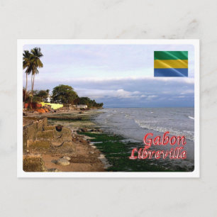 Gabun - Libreville - Postkarte