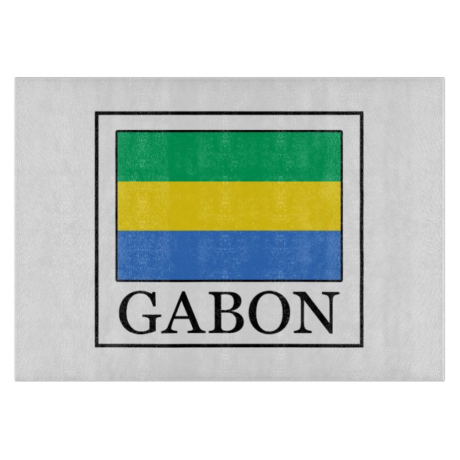 Gabun Schneidebrett (Vorderseite)