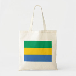 Gabunische Flagge (Gabun) Tragetasche