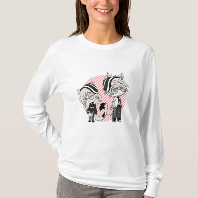 gacha, gacha life, gacha club, game, anime, T-Shirt (Vorderseite)