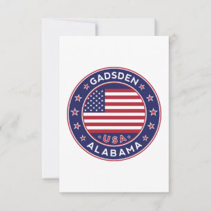 Gadsden, Alabama Karte