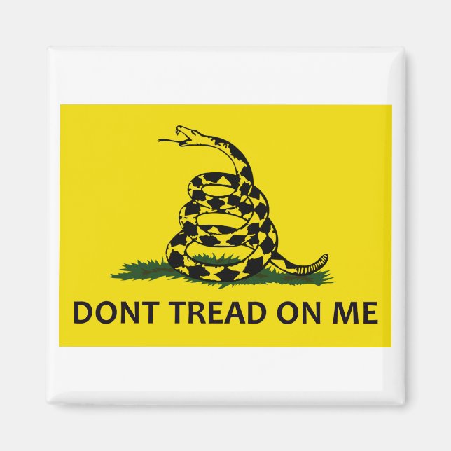 Gadsden Flag Magnet (Vorne)