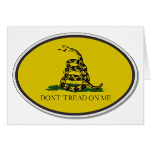 Gadsden Flag nicht auf meinem Oval Design