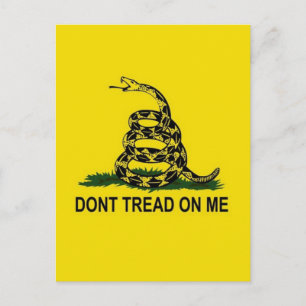 Gadsden Flag Postkarte