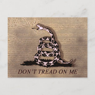 Gadsden Flag Postkarte