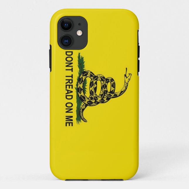 Gadsden-Flagge Case-Mate iPhone Hülle (Rückseite)