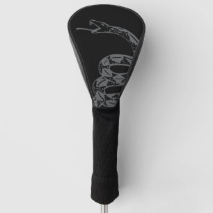 Gadsden-Flagge Don't Tread on Me Grau Golf Headcover