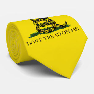 Gadsden-Flagge Don't Tread on Me Krawatte