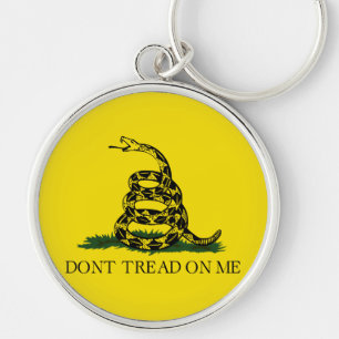 Gadsden-Flagge Don't Tread on Me Schlüsselanhänger