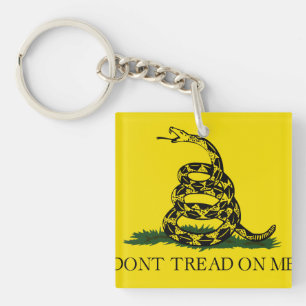Gadsden-Flagge Don't Tread on Me Schlüsselanhänger