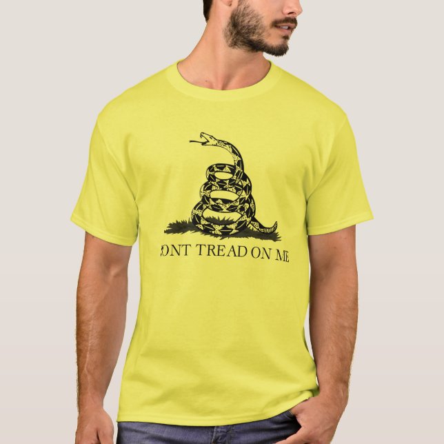 Gadsden-Flagge T-Shirt (Vorderseite)