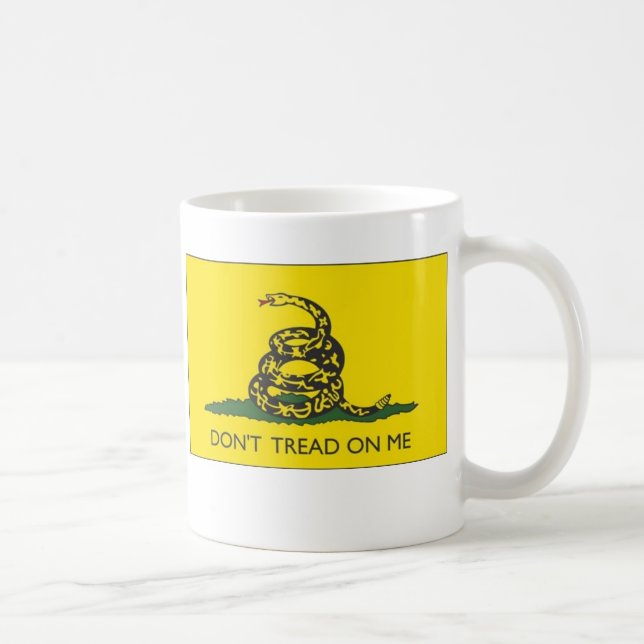 GADSDEN-FLAGGE Tasse (Rechts)