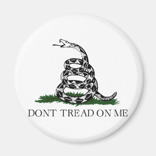 Gadsden-Flagge "treten nicht auf mir " Magnet