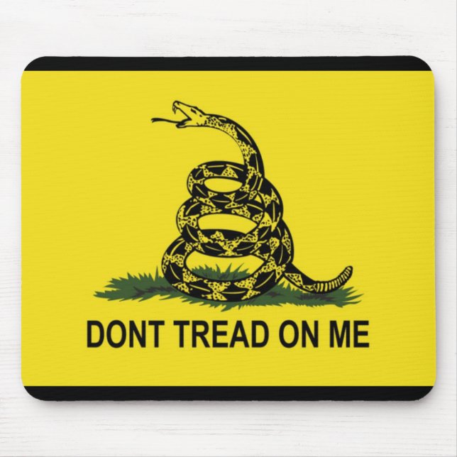Gadsden-Flagge treten nicht auf mir Mousepad (Vorne)