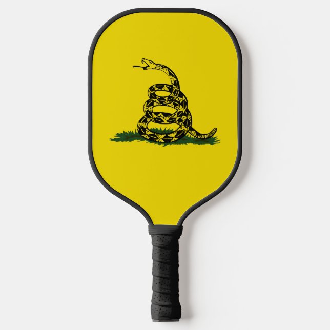 Gadsden-Flaggenvariante Pickleball Schläger (Vorderseite)