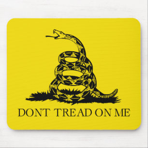 Gadsden-Klapperschlangenflagge: Revolutionskrieg 1 Mousepad