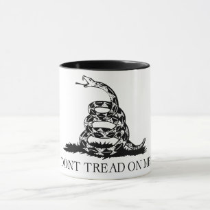 Gadsden-Klapperschlangenflagge: Revolutionskrieg 1 Tasse