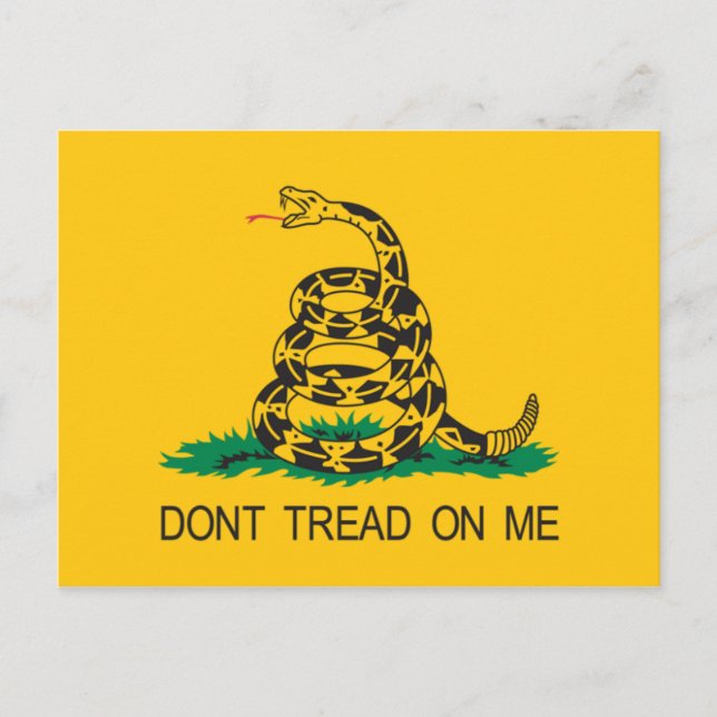 Gadsden Postkarte (Vorderseite)