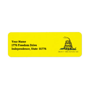 Gadsden Return Labels