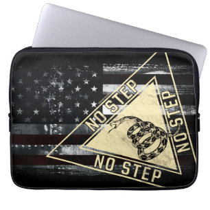 Gadsden-Schlange Militär-Luftfahrt Amerikanische F Laptopschutzhülle