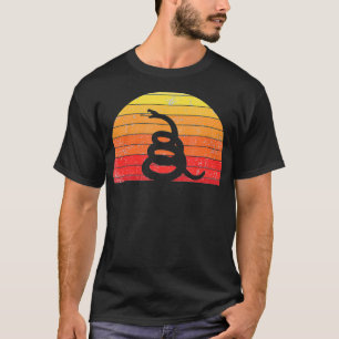 Gadsden Snake Flag Geschenk für Patriot auf mir ni T-Shirt