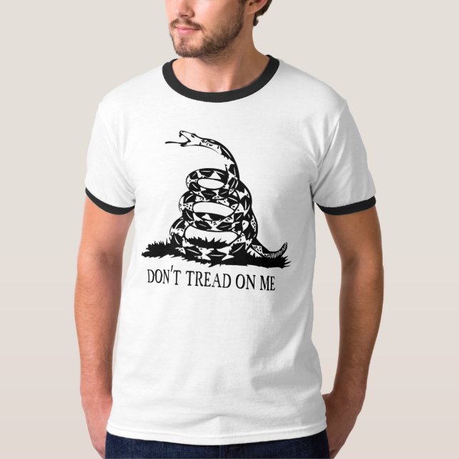 Gadsden - treten Sie nicht auf mir T-Shirt (Vorderseite)