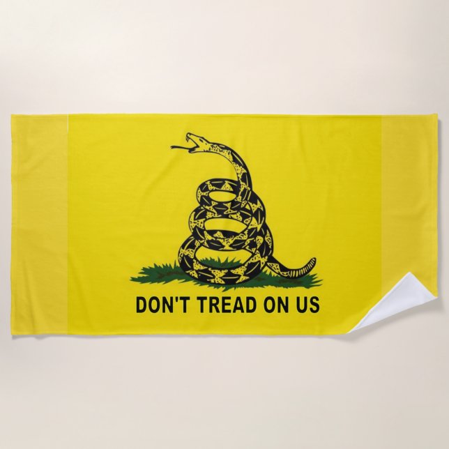 GADSEN FLAG STRANDTUCH (Vorderseite)