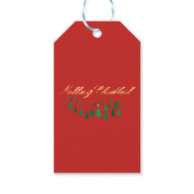 Gaelic écossais étiquette cadeau Noël
