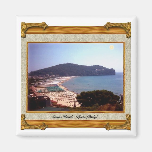 Gaeta Beach Magnet (Vorne)