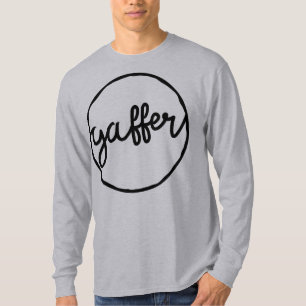 Gaffer British Soccer Boss Slang Dialect T-Shirt