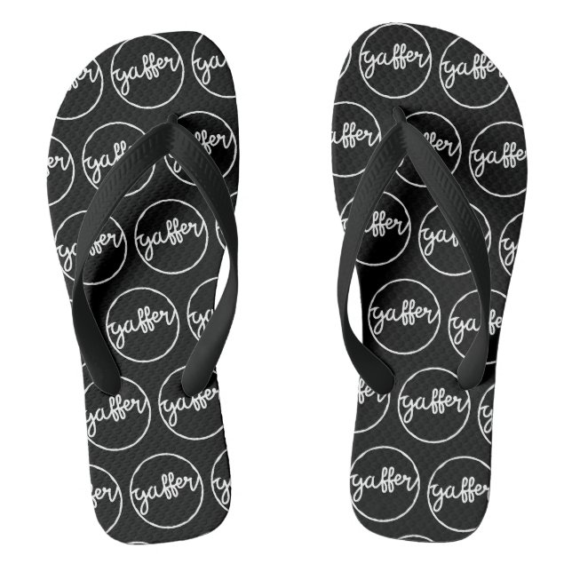 Gaffer, London British Slang For Boss Flipflops (Fußbett)