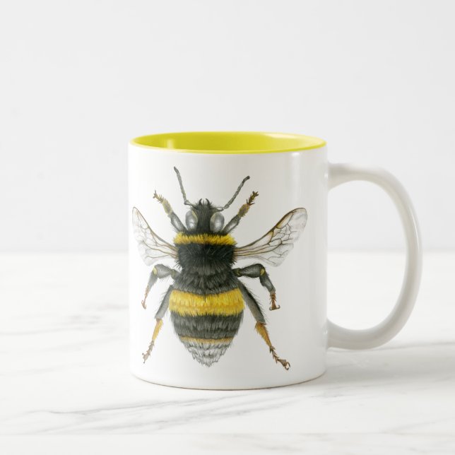 Gaffez la tasse de ton de l'abeille deux (Droit)