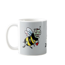 Gaffez la tasse drôle de bande dessinée de zombi