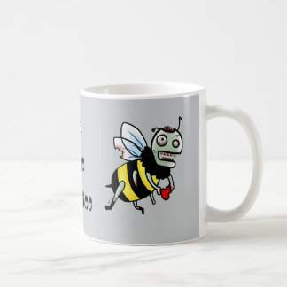 Gaffez la tasse drôle de bande dessinée de zombi