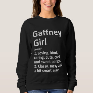 GAFFNEY GIRL SC SÜD CAROLINA Funny City Zuhause Ro Sweatshirt
