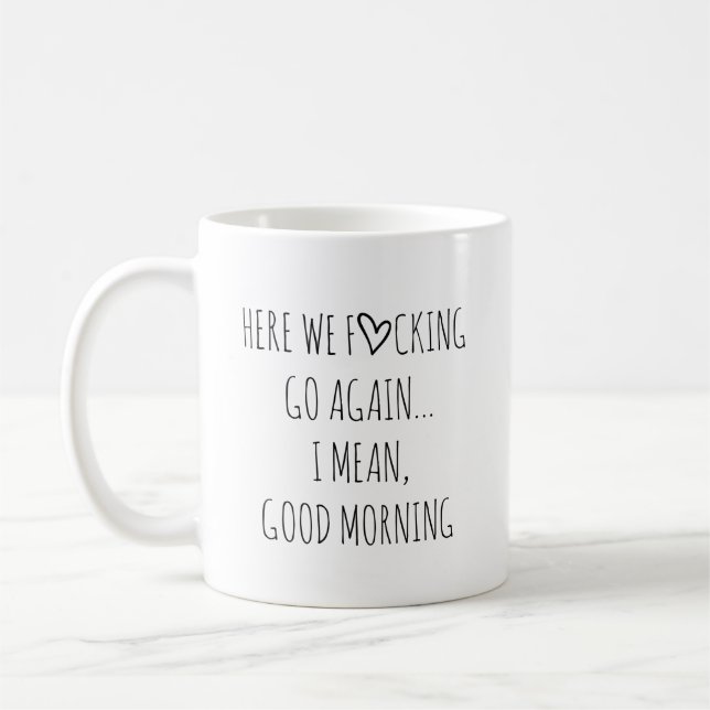 Gag Gift, Mugs Drôle, Cadeau Sarcastique, Maman Mu (Gauche)