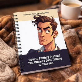 Gag gift - Notebook, pretending to be a book  Notizblock