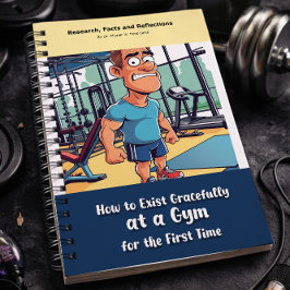 Gag gift - Notebook, pretending to be a book  Notizblock