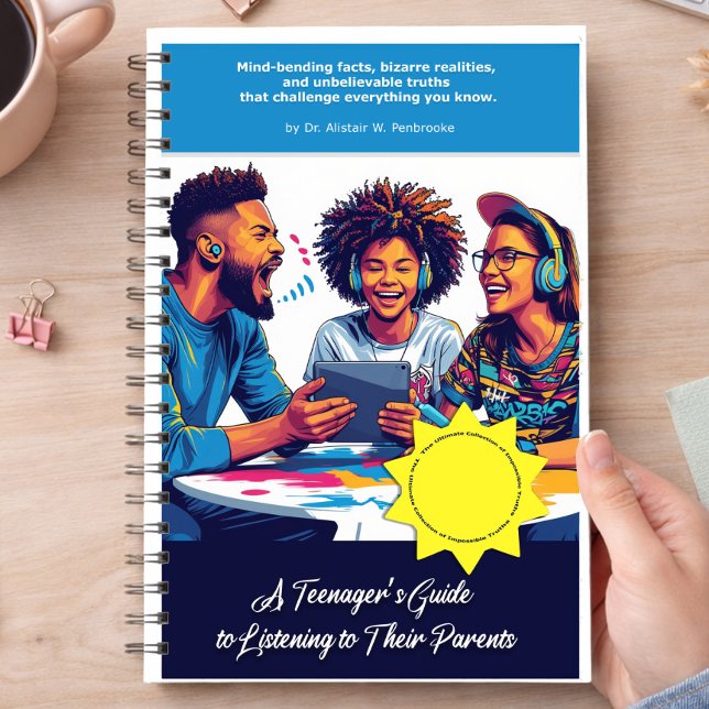 Gag gift - Notebook, pretending to be a book  Notizblock (Von Creator hochgeladen)