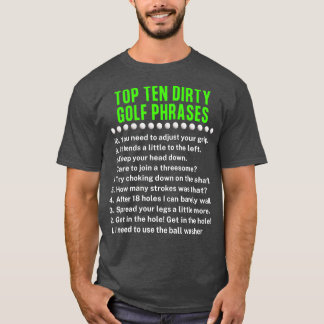 Gag Golf Ideale für Vater Golf Golf für Damen T-Shirt
