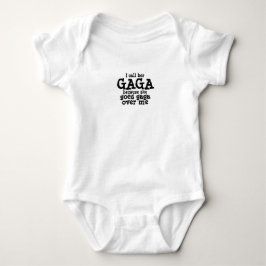 Gaga Baby Neugeborene Grandma Geschenk Muttertag Baby Strampler