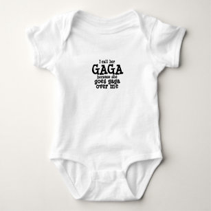 Gaga Baby Neugeborene Grandma Geschenk Muttertag Baby Strampler