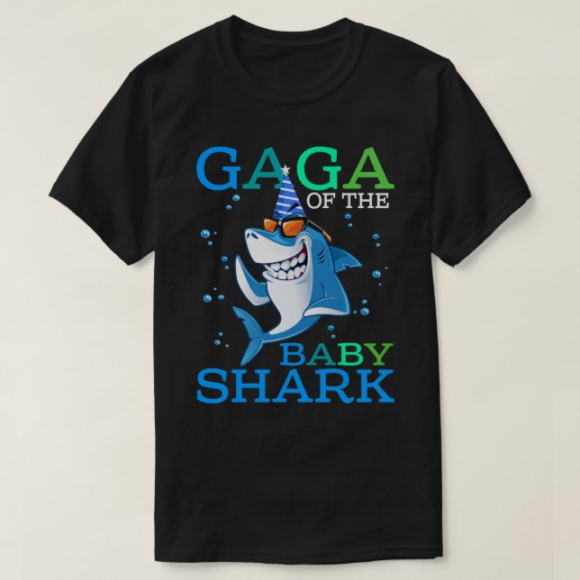 GAGA des Baby Shark Birthday Brother Hai Shir T-Shirt (Design vorne)