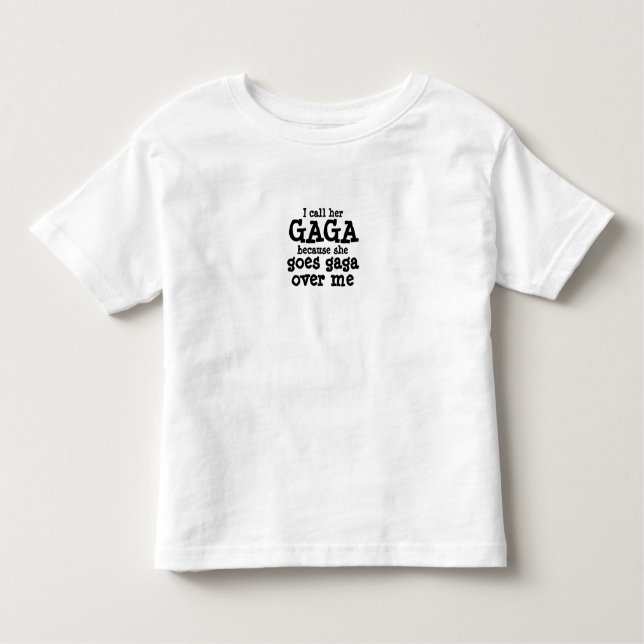 Gaga Shirt Kindermutter Muttertag Oma (Vorderseite)