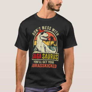 Gagasaurus Rex Dinosaur Gaga Saurus Familie Matchi T-Shirt