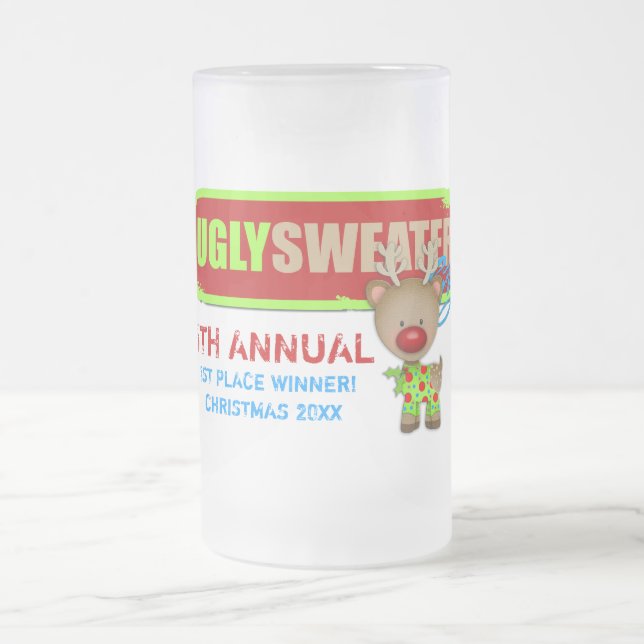 Gagnant laid de tasse de partie de chandail de (Centre)